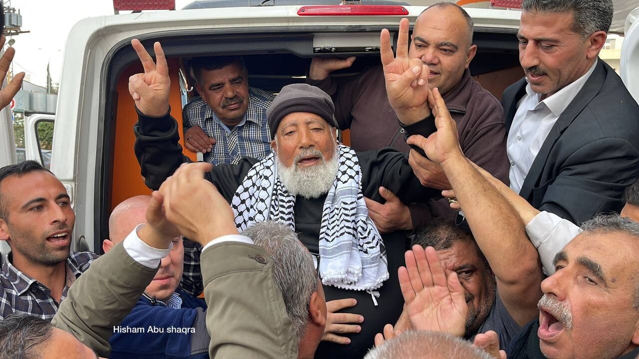 آزادی اسیر ۸۳ ساله فلسطینی از زندان رژیم صهیونیستی