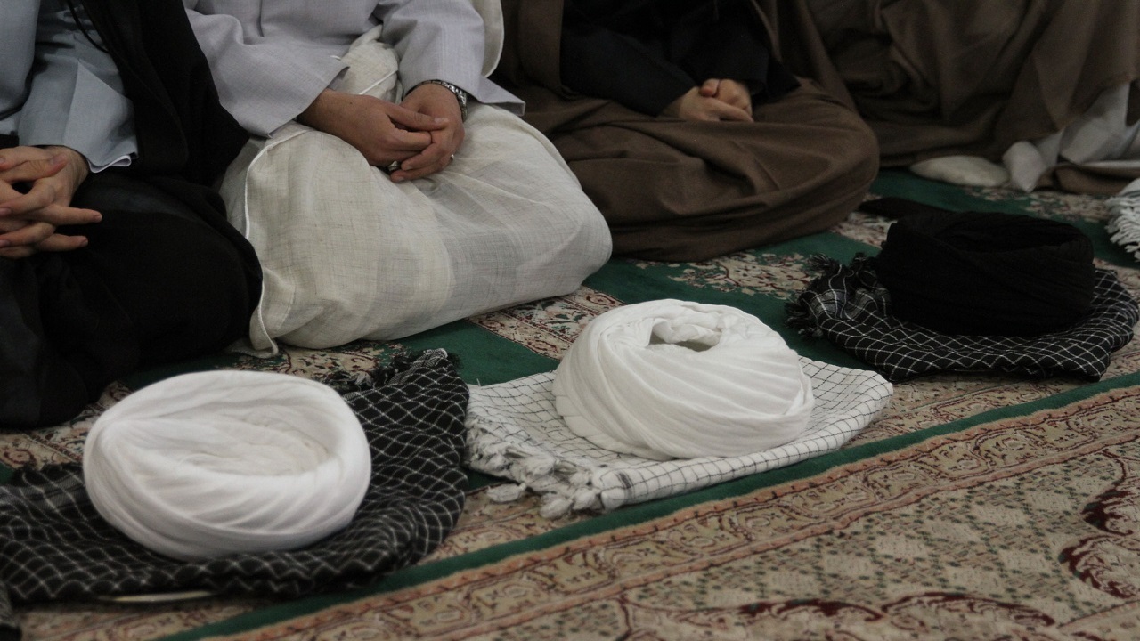 برگزاری آئین عمامه‌گذاری در حوزه علمیه مروی + فیلم