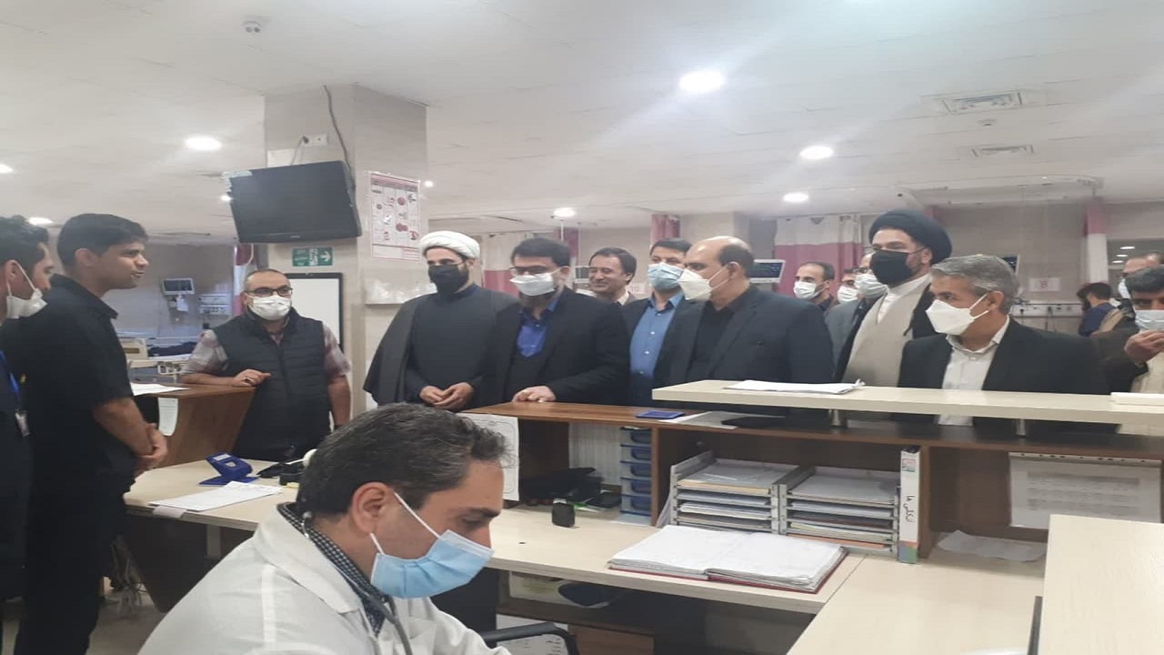 بازدید دادستان از بیمارستان‌ها و اورژانس