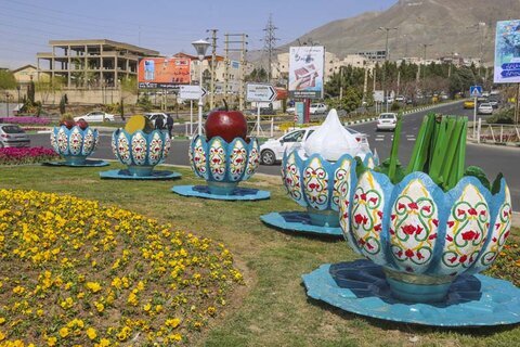 اجرای آیین استقبال از بهار طبیعت و بهار قرآن در روستاهای البرز