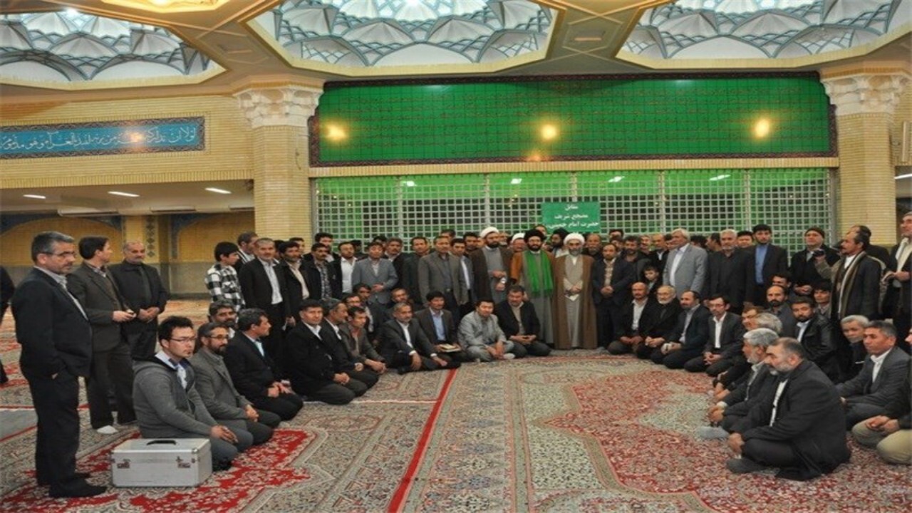 انتخابات مجمع هماهنگی هیئت های مذهبی مهاجرین افغانستانی مقیم مشهد برگزار شد + فیلم