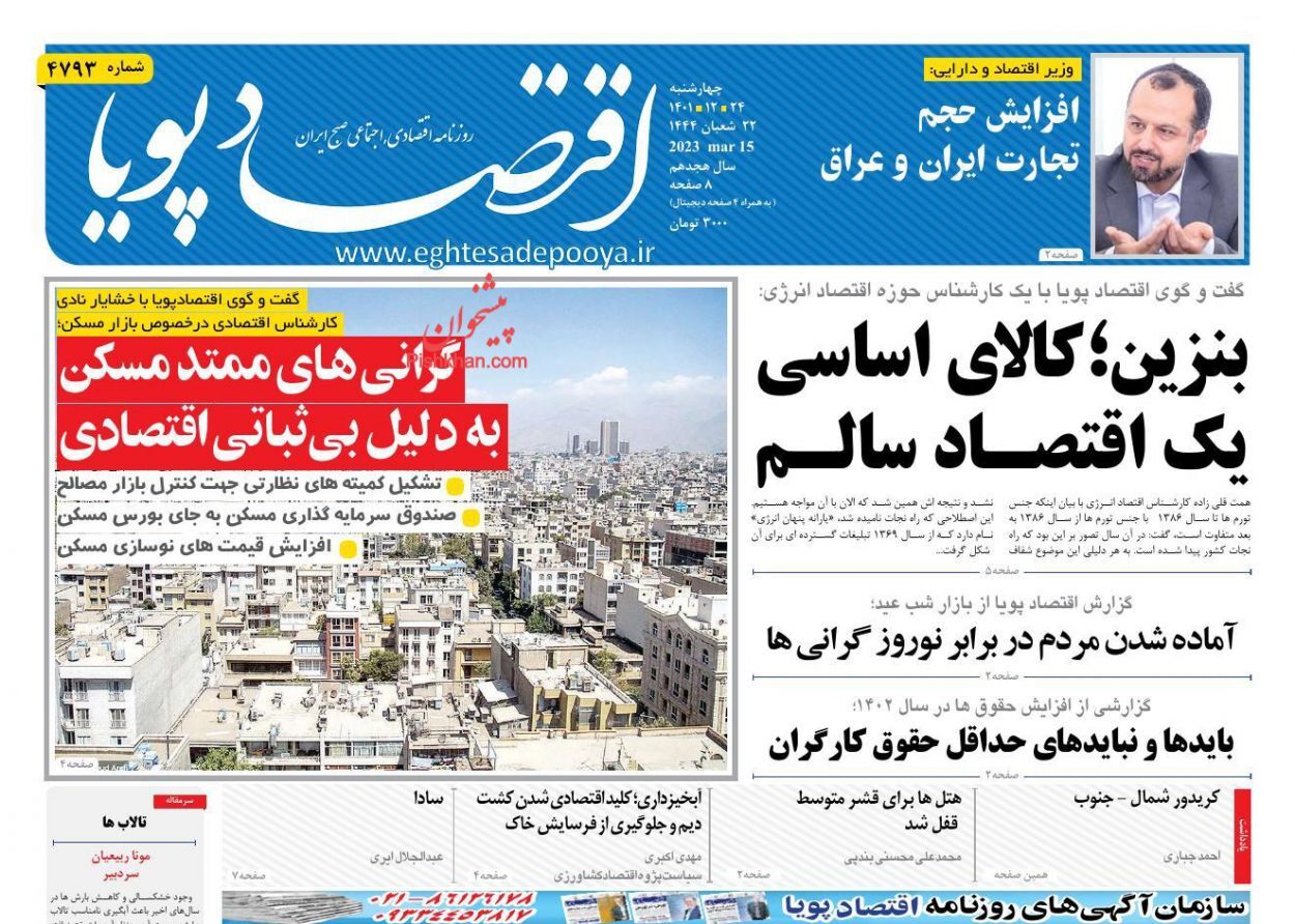 روزنامه اقتصاد پویا
