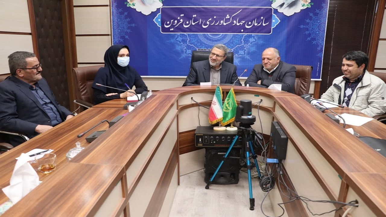 تفاهم نامه کشت ۳۰۰ هکتار ذرت بذری هیبرید در استان قزوین به امضاء رسید