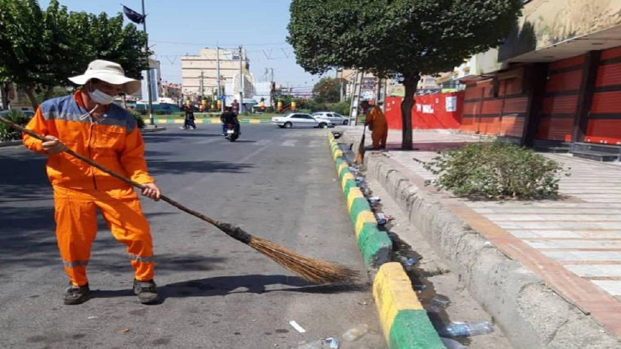 استقرار اکیپ رفت و روب در نواحی چهارگانه شهرکرد