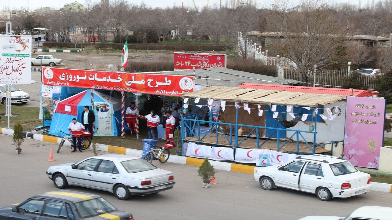 طرح نوروزی هلال احمر زنجان در ۲۵ پایگاه امدادی آغاز شد