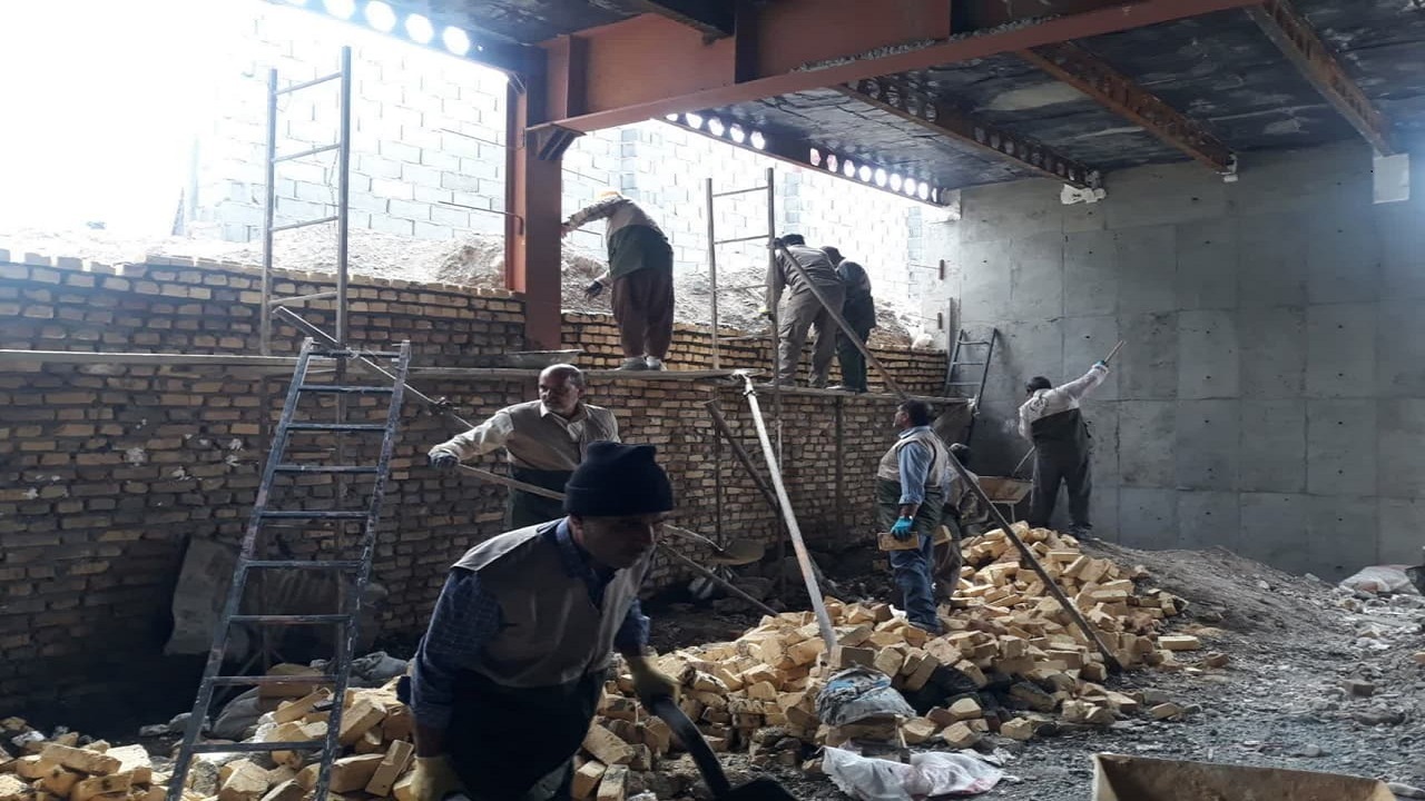 خدمت رسانی گروه جهادی پیشکسوتان در مسجد امیرالمومنین بیرجند