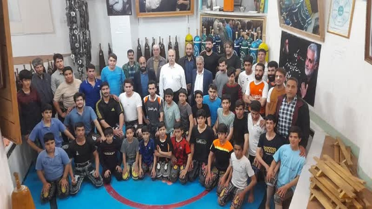 برگزاری ورزش باستانی در میبد