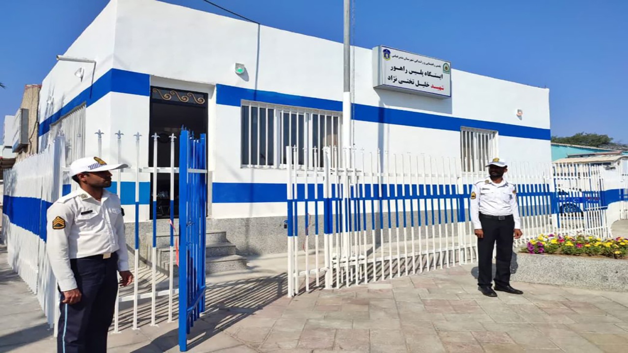 بهره برداری از ایستگاه پلیس راهور شهید تختی نژاد بندرعباس