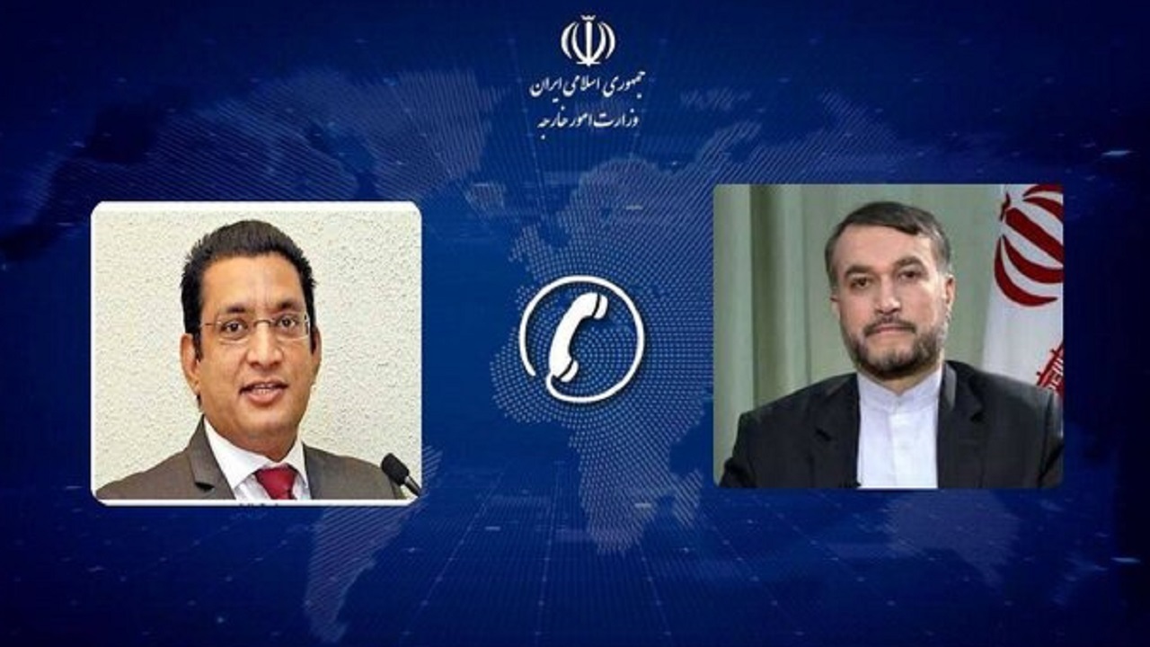 تاکید وزیران امورخارجه ایران و سریلانکا بر توسعه همکاری‌ها