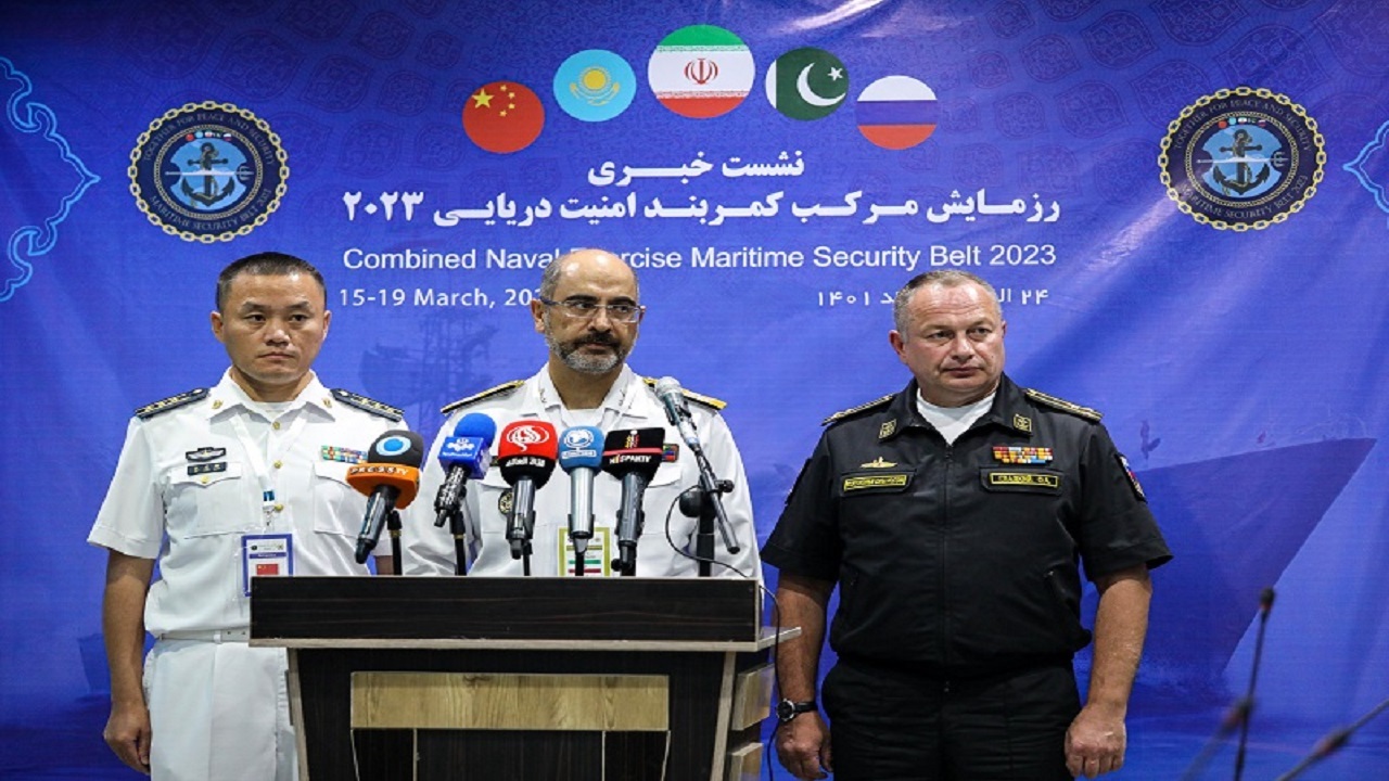 رزمایش مرکب کمربند امنیت دریایی ۲۰۲۳ از امشب آغاز می‌شود