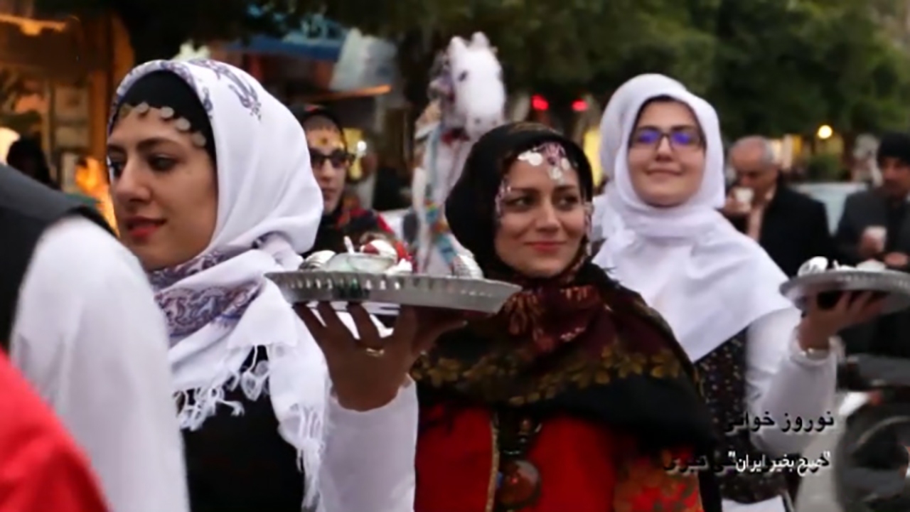 آیین نوروزخوانی در مازندران + فیلم