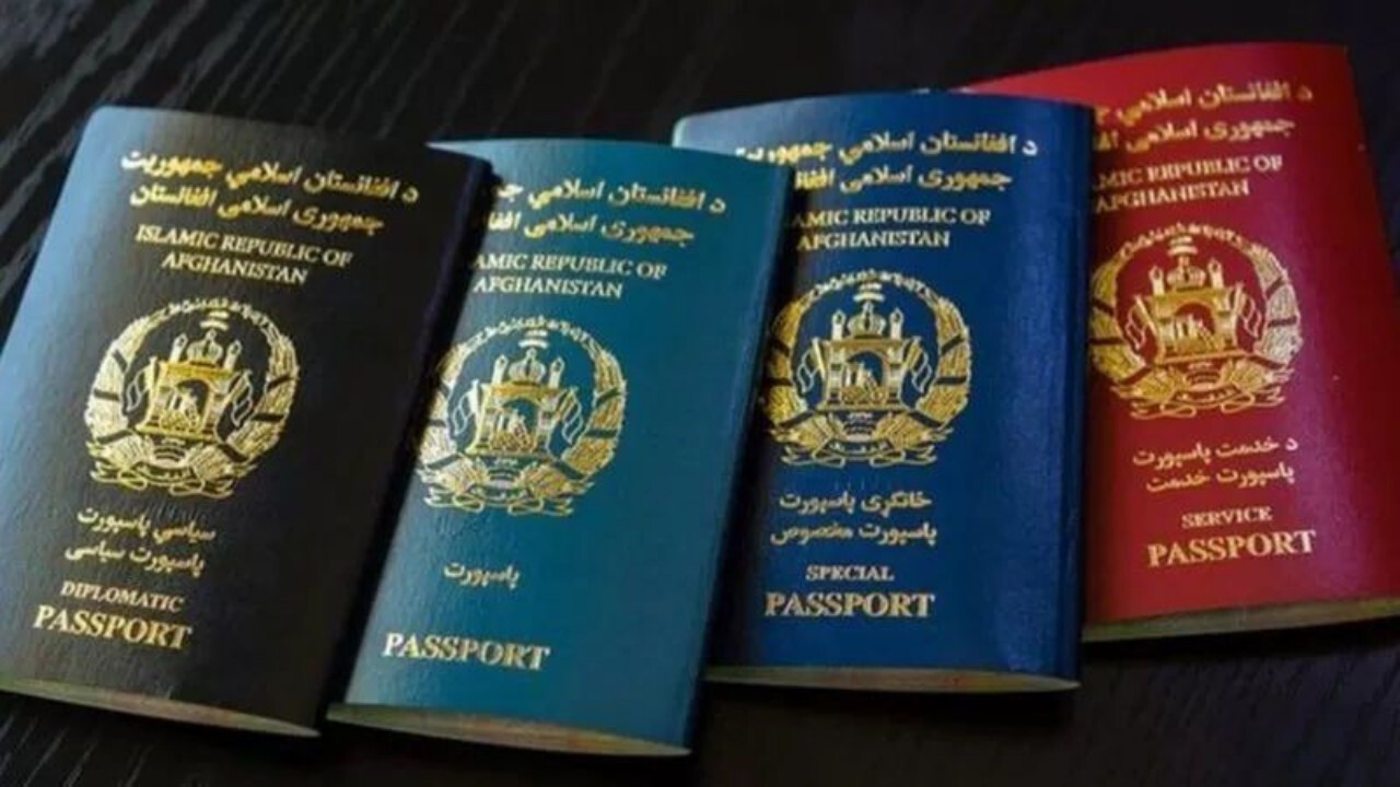 پاسپورت های جدید افغانستان به بسیاری از کشورها ارسال شد