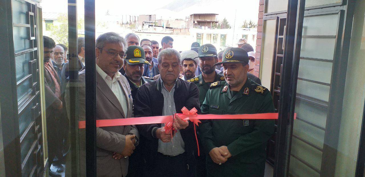 افتتاح ساختمان ناحیه مقاومت بسیج کوهبنان