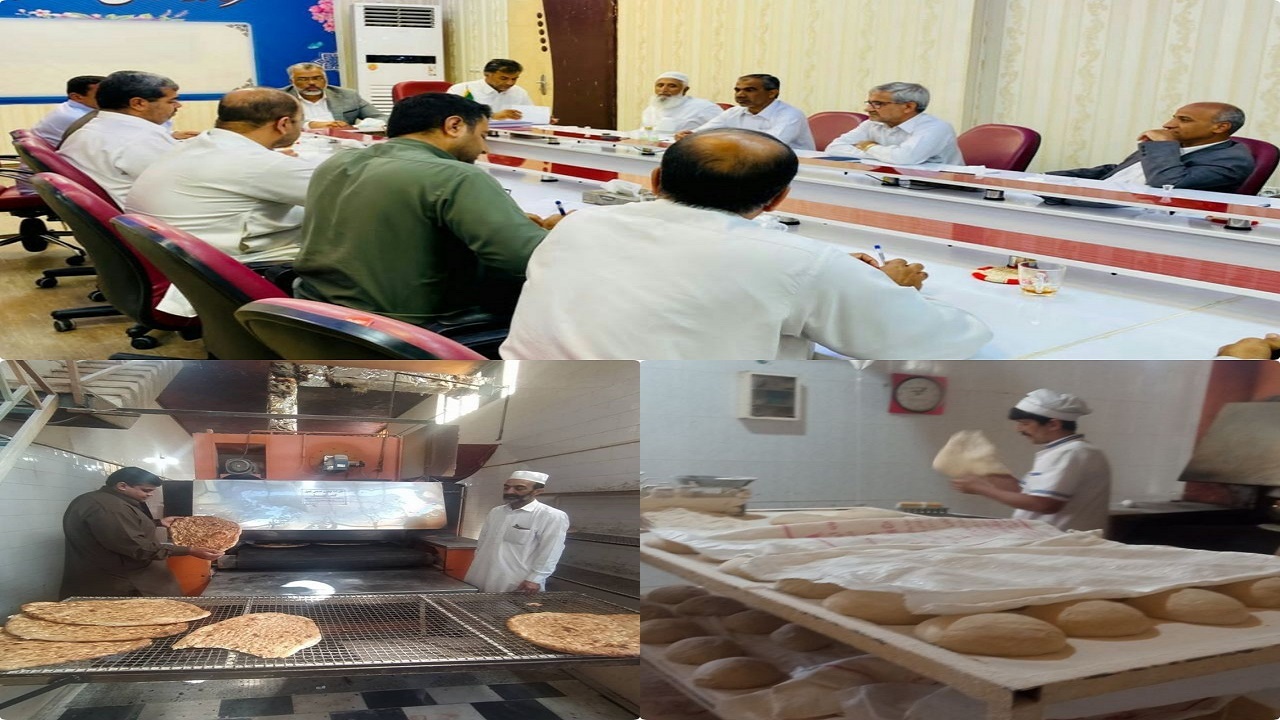 تشکیل پرونده برای ۱۶ نانوایی متخلف در شهرستان سراوان
