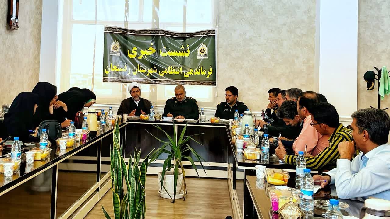گشت‌های نوروزی پلیس در رفسنجان مضاعف می‌شود
