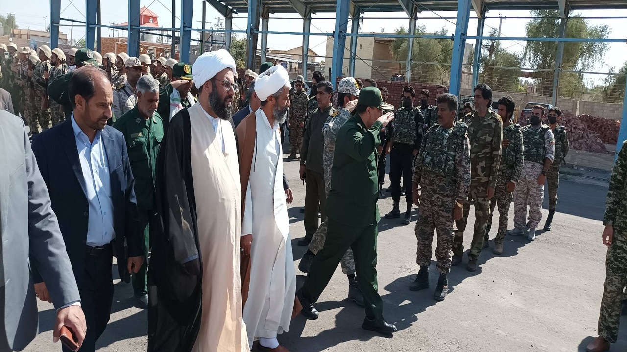 افتتاح گردان رزمی امنیتی امام حسین در ریگان