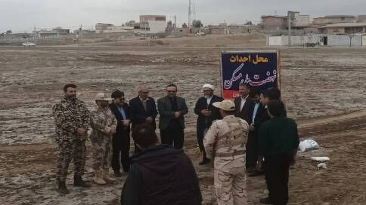 تامین زمین، برای اجرای طرح نهضت ملی مسکن در  اینچه برون