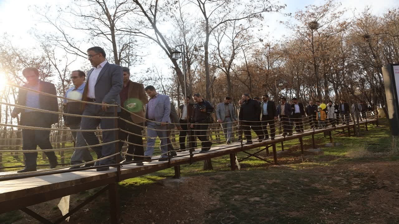 گذر گردشگری ملت زنجان افتتاح شد
