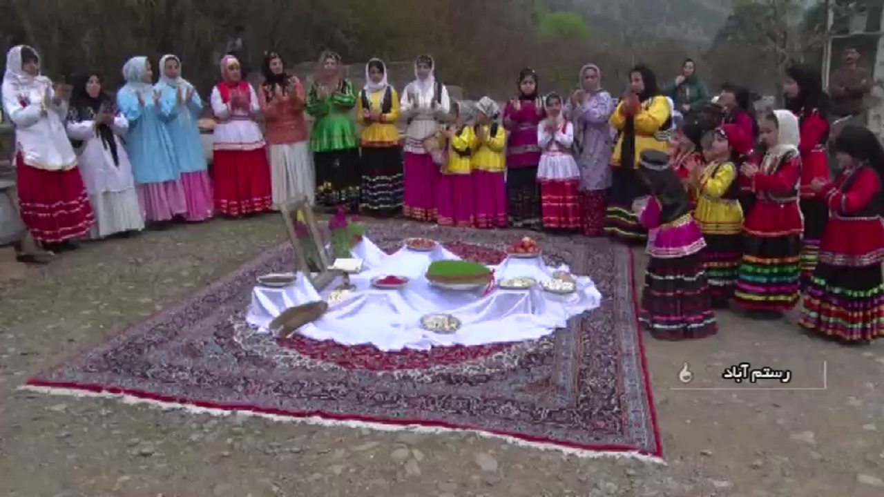 برگزاری جشنواره سمنو در رستم آباد گیلان
