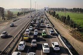تردد نوروزی در محورهای مواصلاتی البرز هشت درصد افزایش یافت