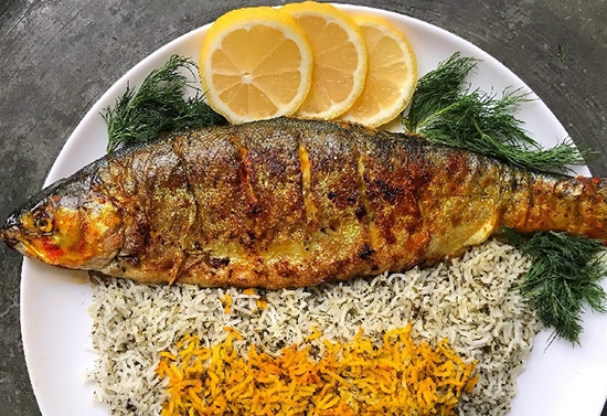 ماهی کبابی