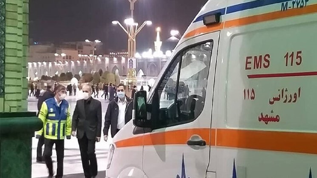 بیش از ۳۰۰ نیروی اورژانس در سال تحویل حرم مطهر رضوی حضور دارند
