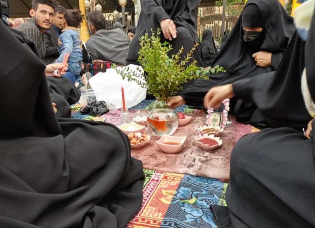 سفره هفت سین در بین الحرمین + فیلم