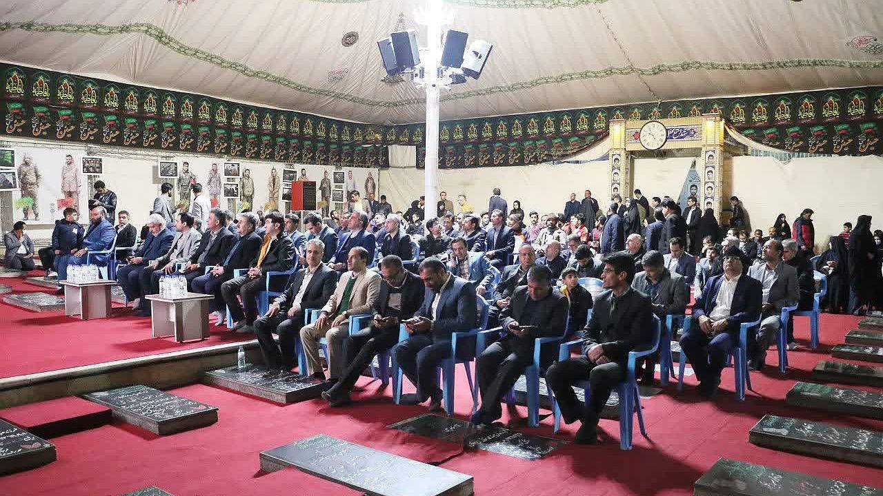 معاون وزیر و مدیران کل ورزش استان&zwnj;ها بر سر مزار سردار دل ها+ تصاویر