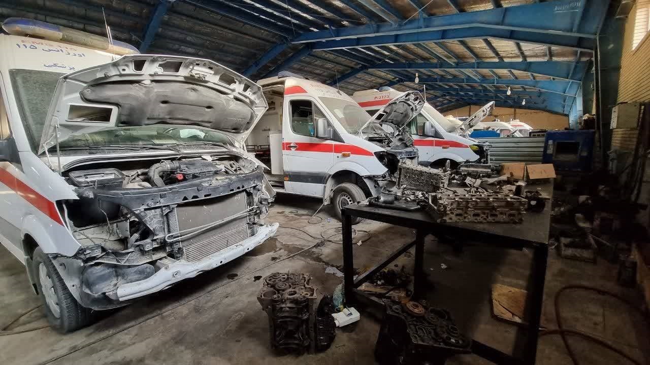 از بازسازی ۴ آمبولانس تا احداث پایگاه اورژانس در اندیمشک
