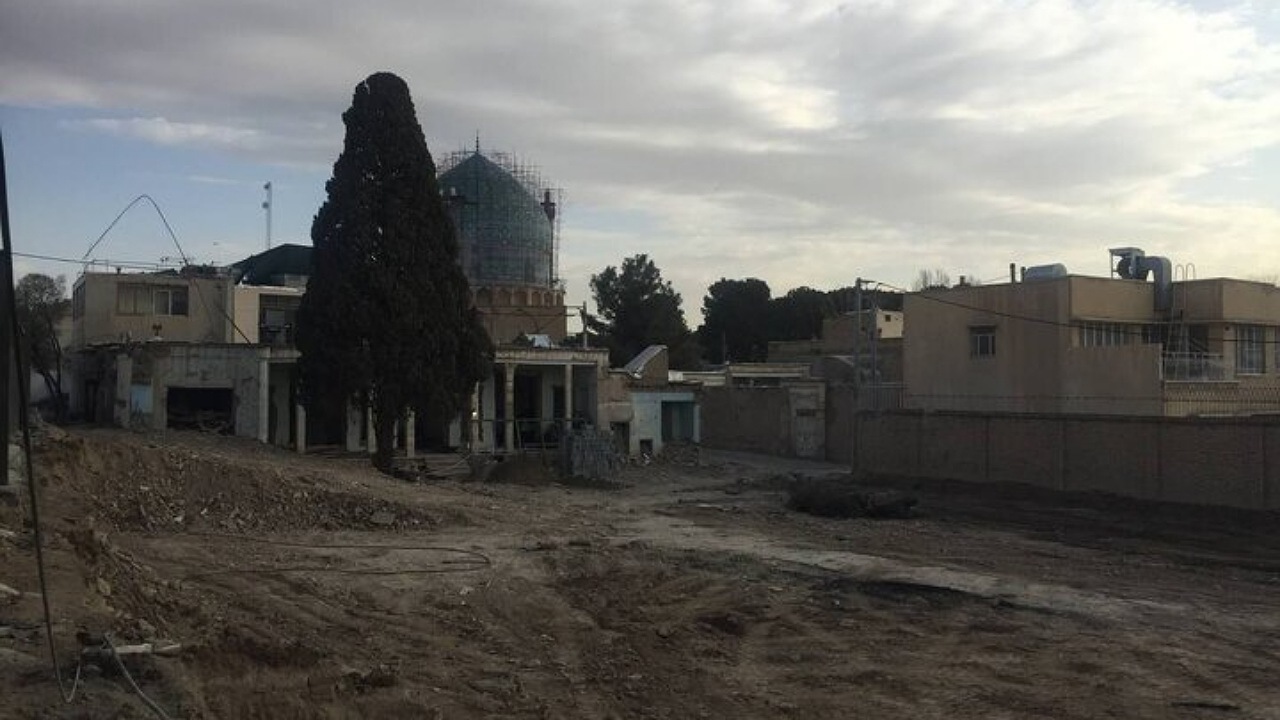 تخریب سه خانه تاریخی در حاشیه میدان نقش جهان