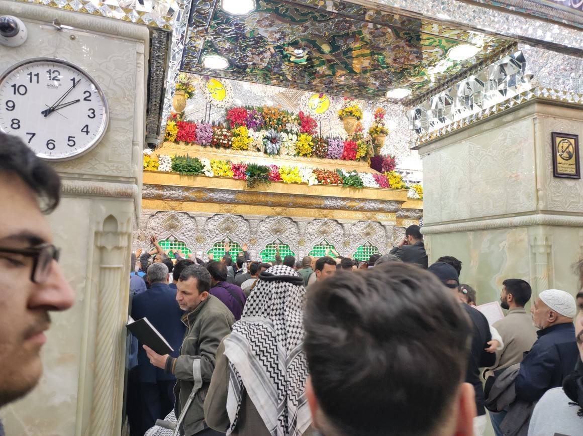 تصاویر حرم امام حسین (ع) درشب میلاد