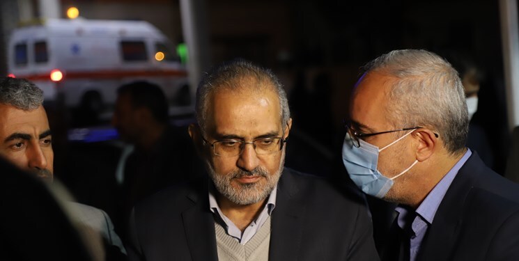 عیادت حسینی معاون پارلمانی رئیس جمهور از وزیر ورزش