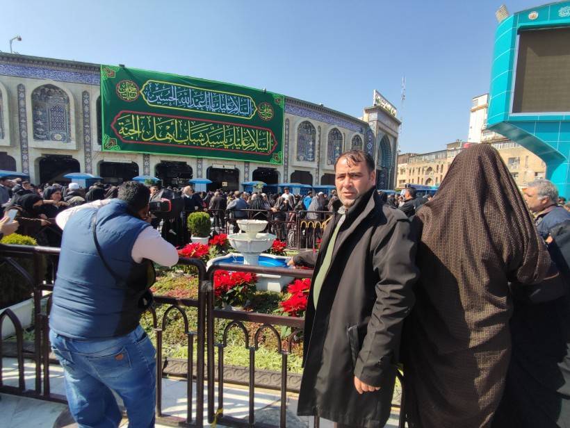 تصاویر حرم امام حسین (ع) درشب میلاد