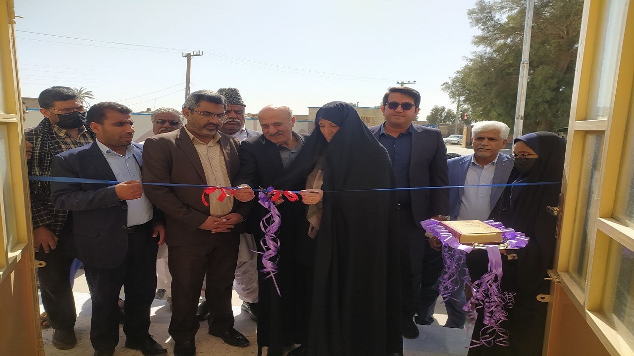 افتتاح مدرسه ۳کلاسه درروستای ذوالفقاری شهرستان هامون