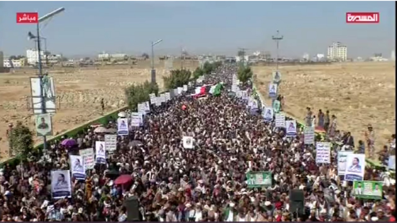محکومیت حضور نظامی اشغالگران در تظاهرات یمنی‌ها