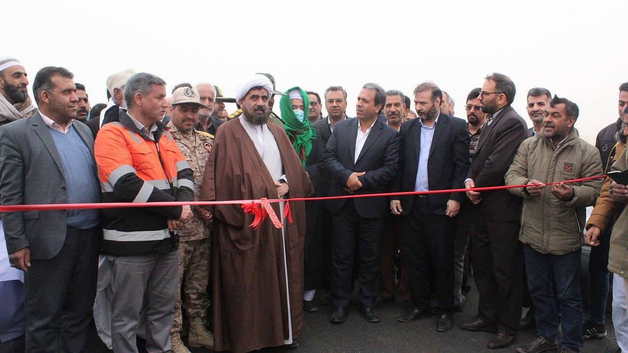 پروژه عمرانی جاده مواصلات به بهره برداری رسید