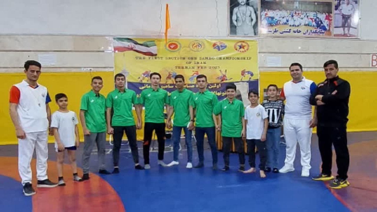 درخشش سامبو کاران استان قم
