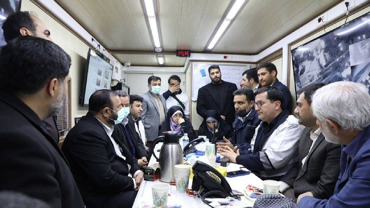 حضور دادستان تهران در محل حادثه ساختمان ۱۵۳
