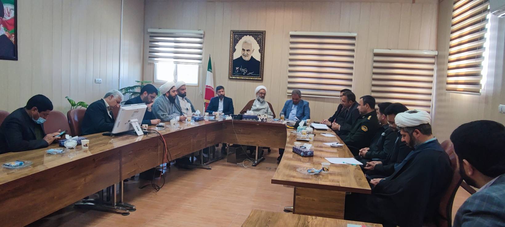 جلسه هماهنگی جشن‌های نیمه شعبان در سیرجان