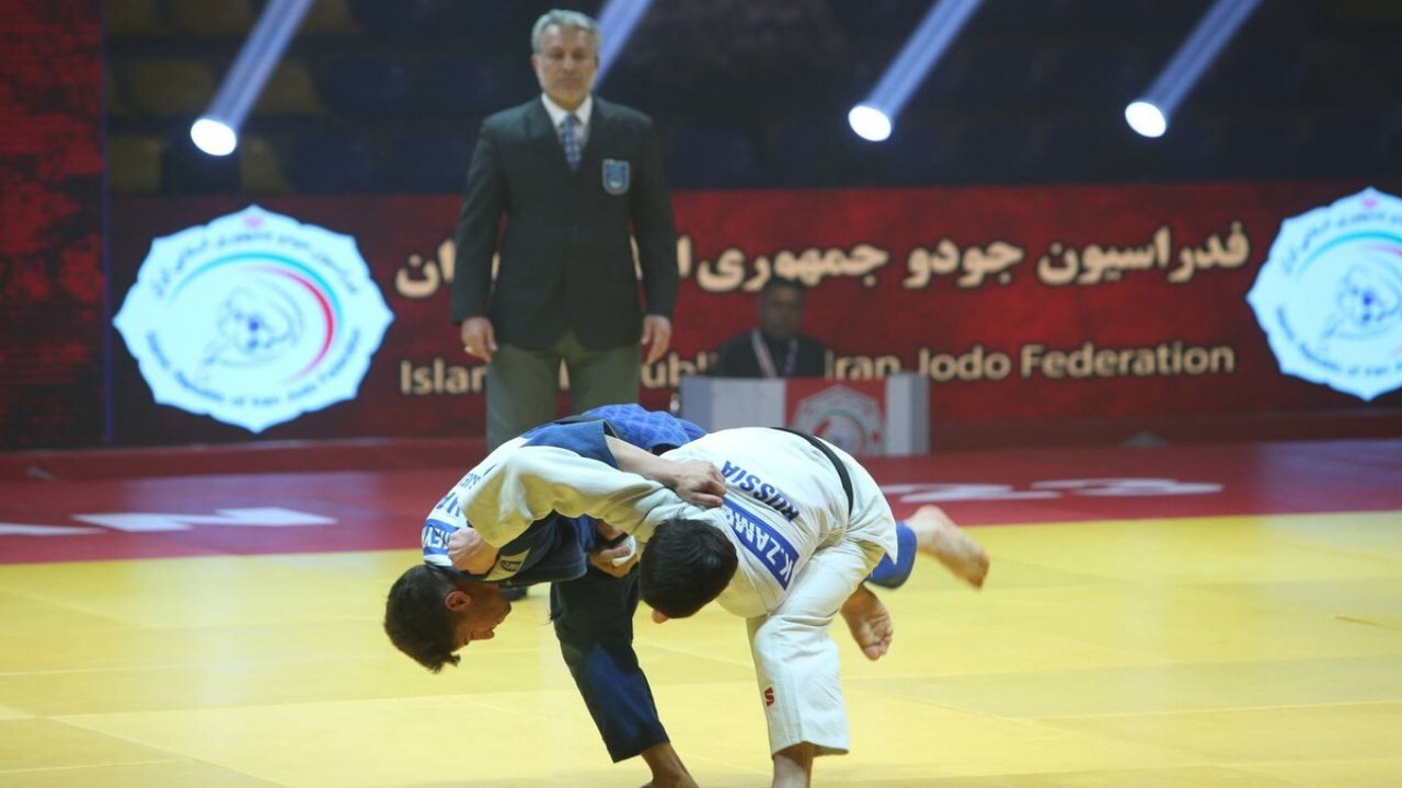 تیم جودوی افغانستان از جام خلیج فارس حذف شد + فیلم