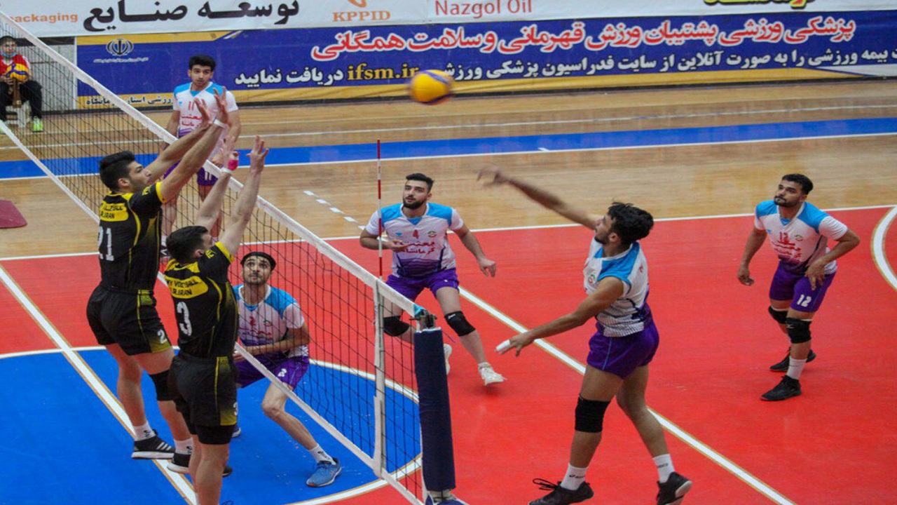 شهرآورد مازندرانی در یک چهارم نهایی لیگ زیرگروه والیبال کشور