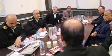 نشست مشترک سرپرست سازمان لیگ و مدیران نظام وظیفه