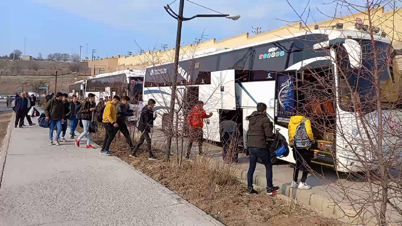 عزیمت ۱۷۰ نفر از مراغه به اردوی راهیان نور