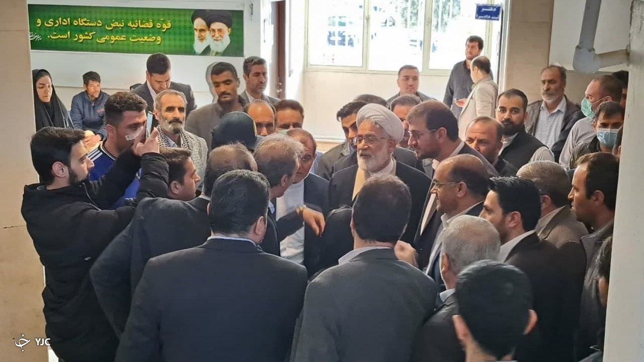 دیدار چهره به چهره دادستان کل کشور با مردم ساوه