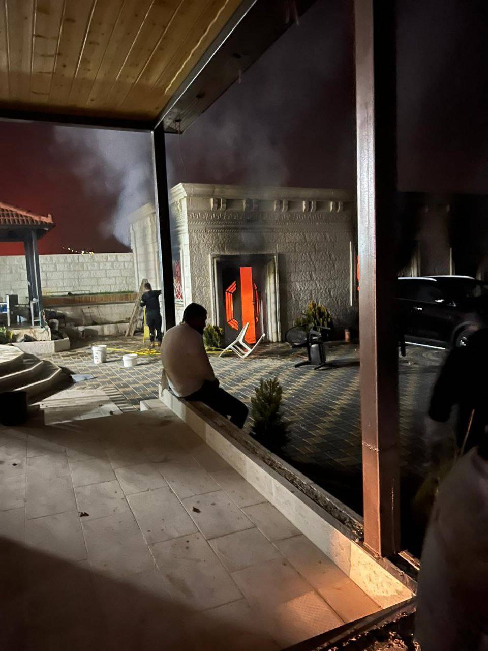 آتش زدن خانه فلسطینیان در نابلس