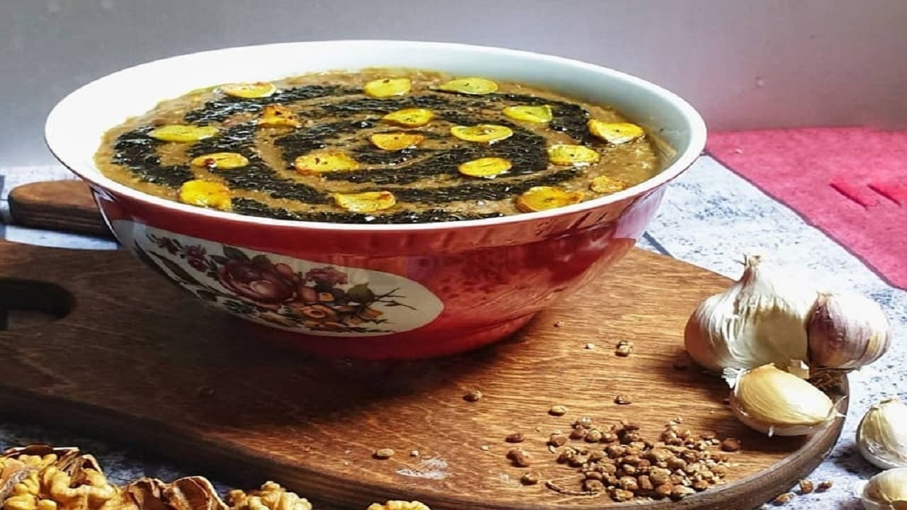 طرز تهیه آش سماق + فیلم
