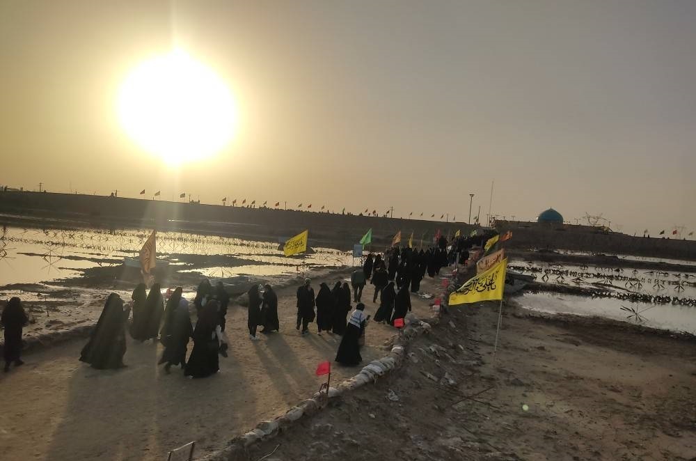 طلوع خورشید در مناطق جنگ دفاع مقدس