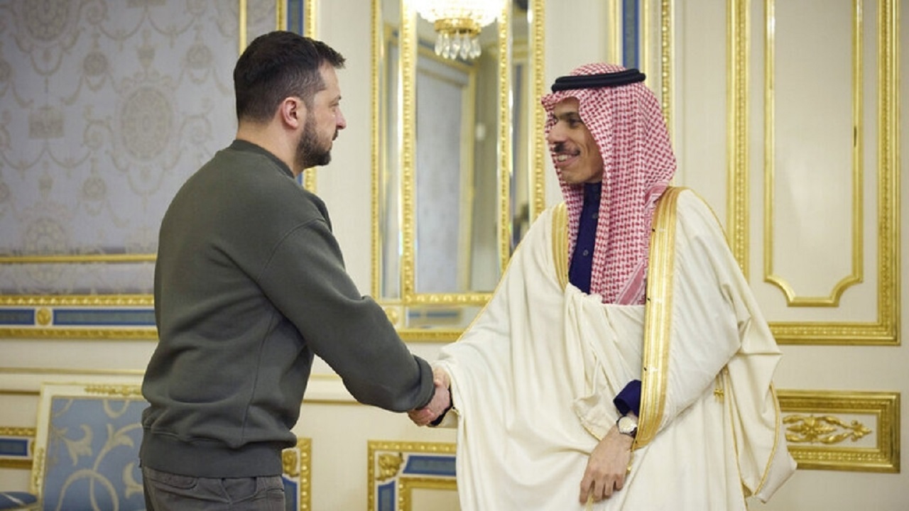 واشنگتن از سفر بن فرحان به اوکراین قدردانی کرد