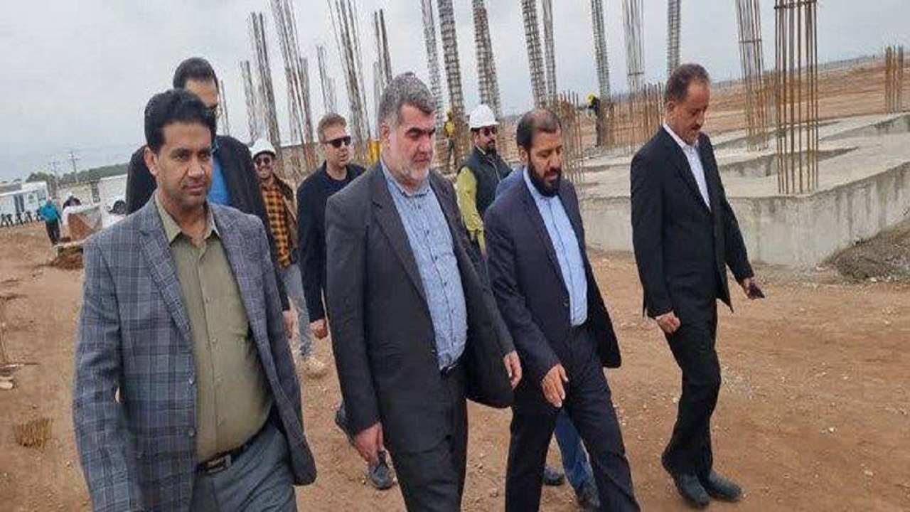 بازدید رئیس بنیاد مسکن کشور ازمسکن ملی زرند