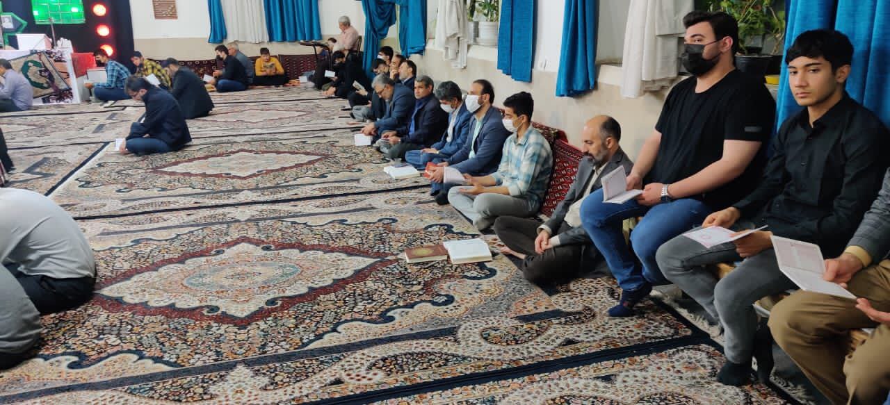 مراسم احیای شب قدر در نقده به روایت تصاویر